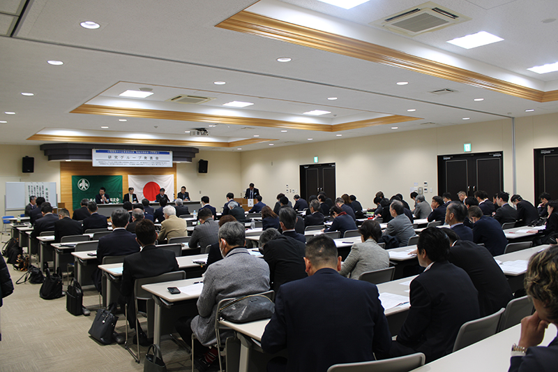 福島支部総会と研究グループ発表会の様子